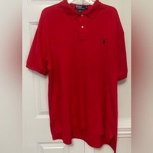 Polo by Ralph Lauren Red Classic Polo Shirt X-Large